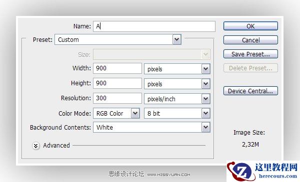 Photoshop制作七彩多层水晶字体教程