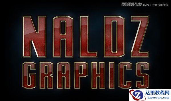 Photoshop制作超酷的钢铁侠海报字体