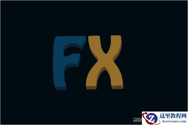 Photoshop打造超梦幻的潮流立体字