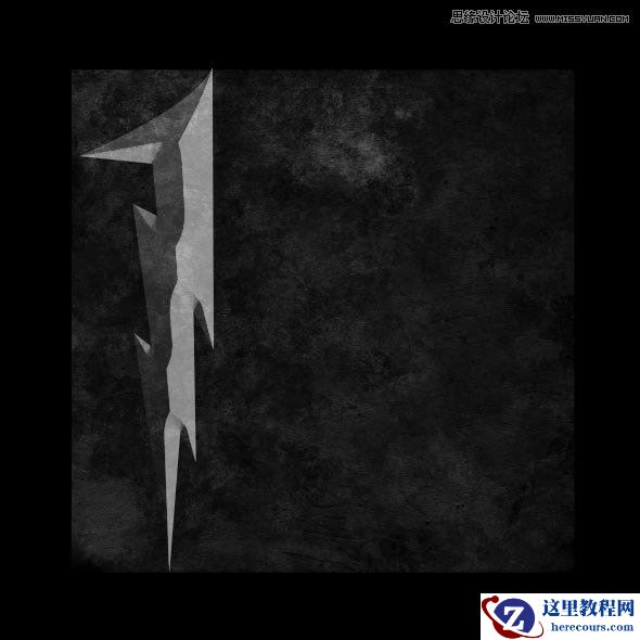 Photoshop制作超酷的3D岩石字教程