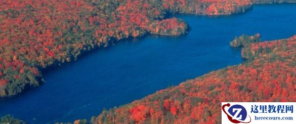 Photoshop制作秋季主题风格的立体字