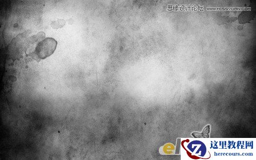 Photoshop打造颓废残壁破旧立体文字效果