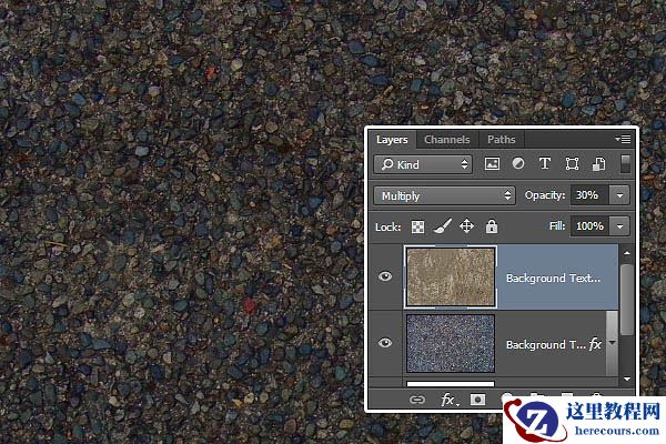 Photoshop制作唯美的秋季枫叶艺术字教程