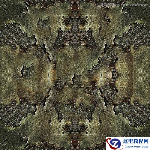 Photohop制作金属锈迹风格的端午艺术字