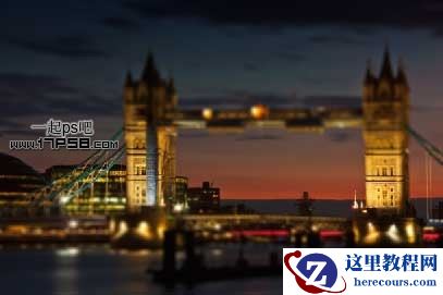 Photoshop打造移轴镜头图片效果