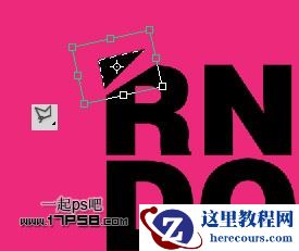 Photoshop制作逼真破碎字体效果