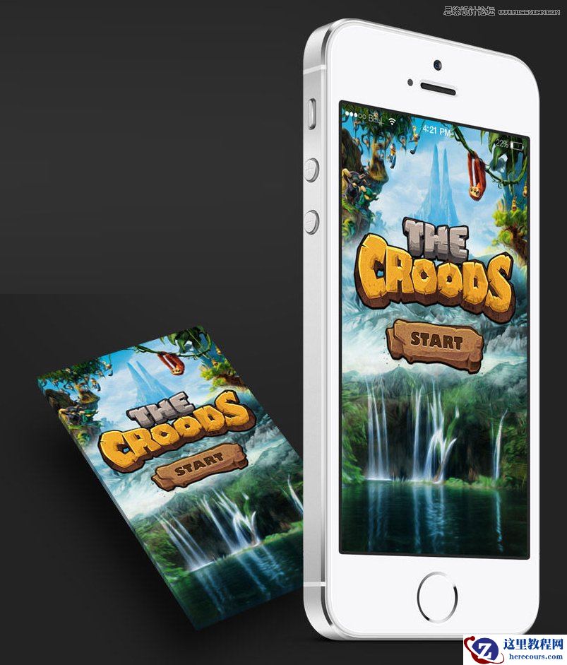 Photoshop设计岩石质感的可爱字体