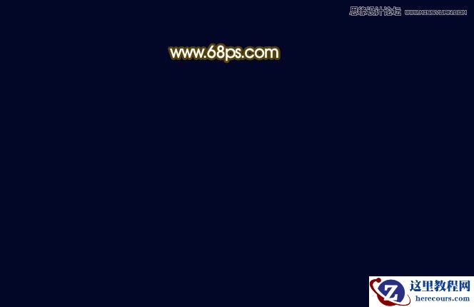 Photoshop制作金属立体效果的圣诞艺术字