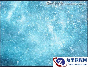 Photoshop制作蓝色冰霜效果的艺术字教程