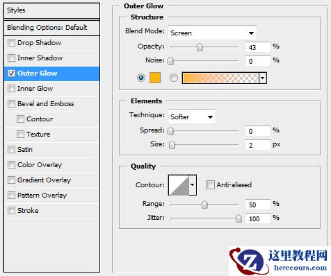 Photoshop制作金光闪闪的文字教程
