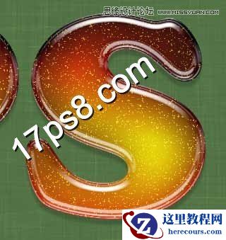 Photoshop制作液体啤酒字教程