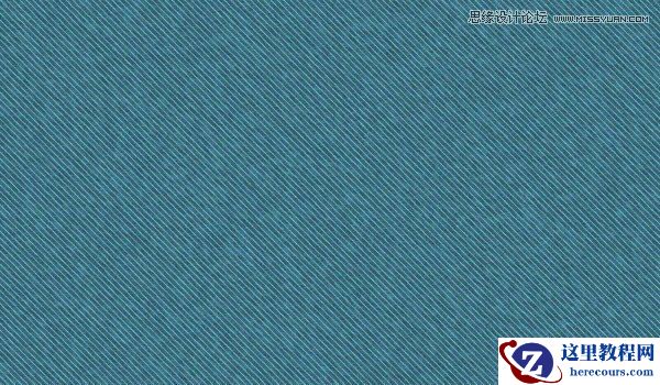 Photoshop制作个性的牛仔布纹艺术字教程