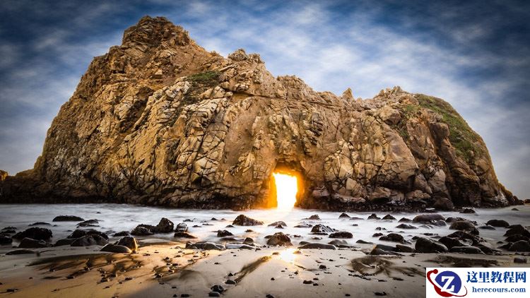 Photoshop制作3D主题岩石主题艺术字教程