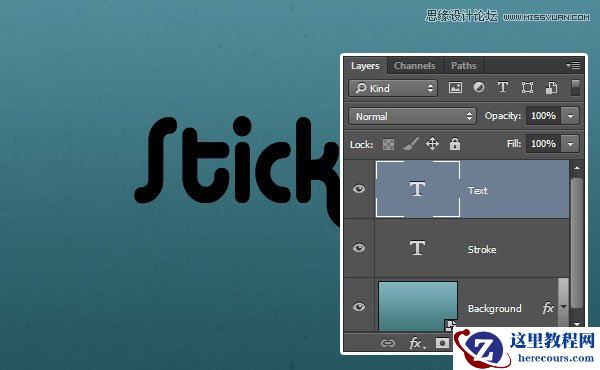 Photoshop设计糖果风格大气艺术字教程
