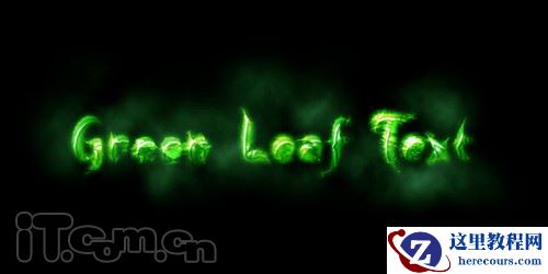 Photoshop制作一款魔幻效果的文字