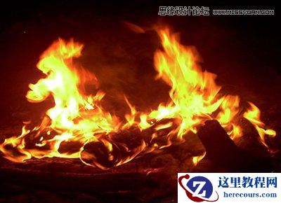 Photoshop简单的制作熔岩特效艺术字