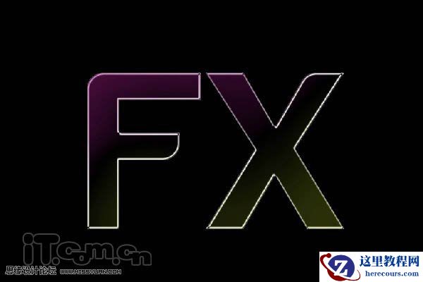 Photoshop制作彩色烟雾装饰的潮流字