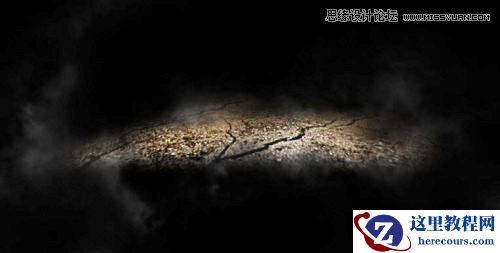 Photoshop制作颓废背景效果的木质文字教程