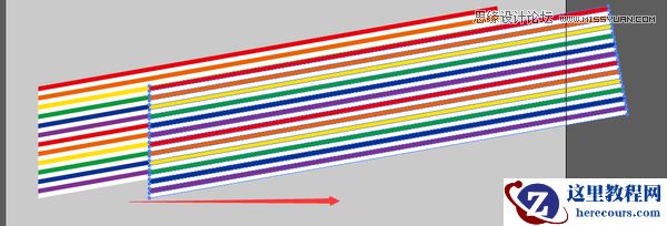 Photoshop制作彩虹糖果风格的艺术字教程