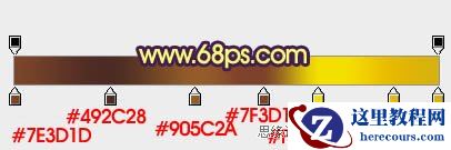 Photoshop打造逼真的布纹字体教程