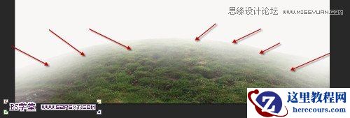 Photoshop制作树木图案立体字教程