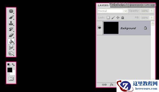 Photoshop制作漂亮的发光灯泡字教程