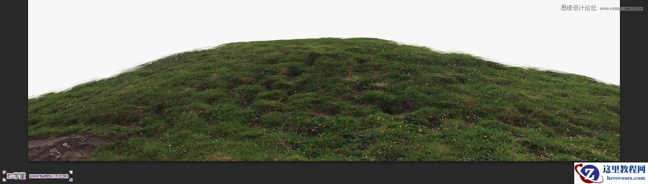 Photoshop制作树木图案立体字教程