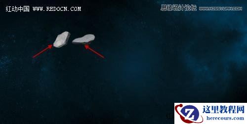 Photoshop使用画笔工具制作绚丽艺术字