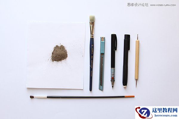 Photoshop创建原汁原味的尘土字体教程