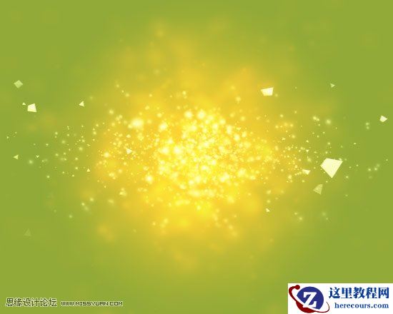 Photoshop创建一个超酷的发亮字体效果