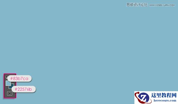 Photoshop制作个性的牛仔布纹艺术字教程