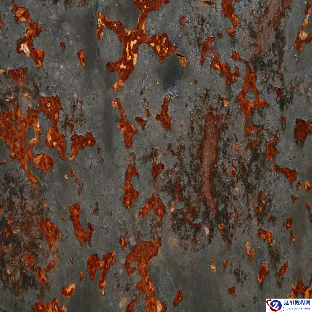 Photoshop制作颓废金属质感的火焰艺术字