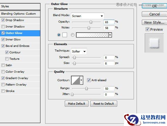 Photoshop设计圣诞节糖果风格的艺术字