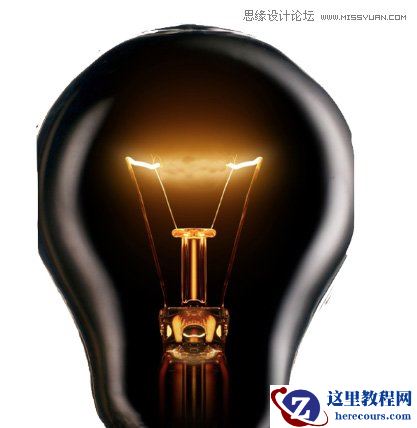 Photoshop设计发光效果灯丝文字效果