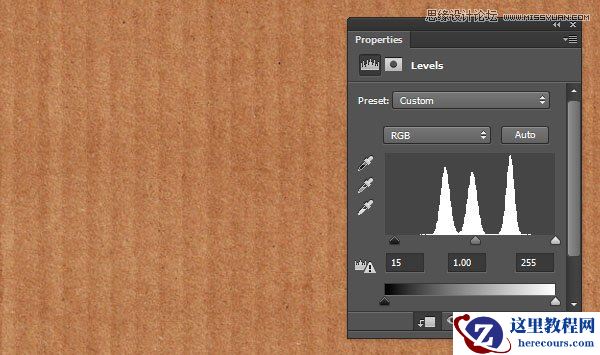 Photoshop制作卡片式镂空艺术字教程