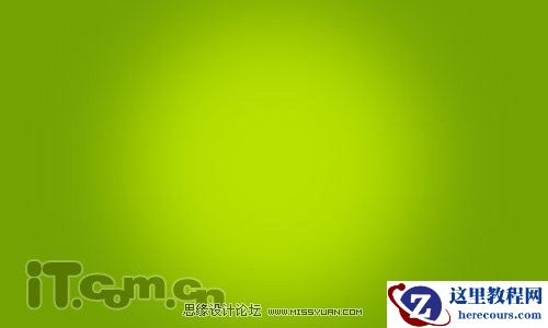 Photoshop制作绿色3D立体字教程