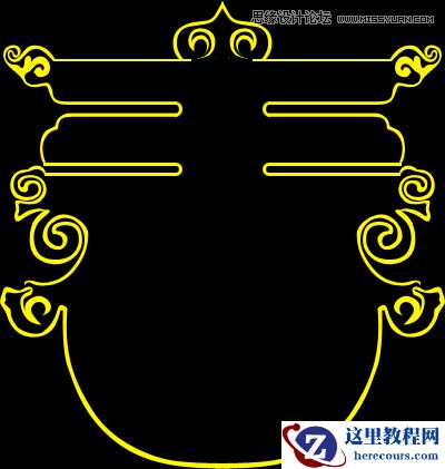 Photoshop设计红色创意的春字教程