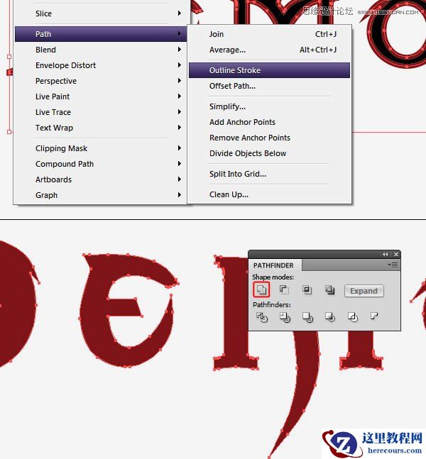 Photoshop制作暗黑破坏神游戏字体教程