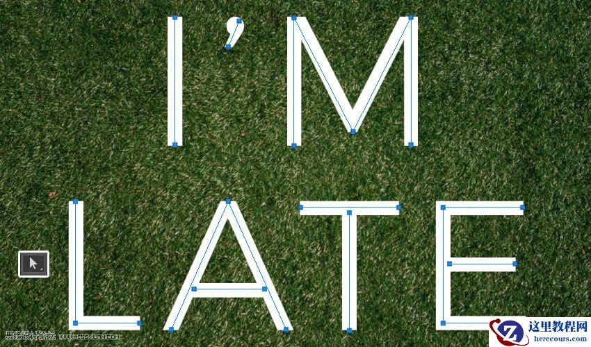 毛茸茸字体：用PS制作动物皮毛艺术字