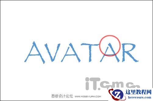 Photoshop制作阿凡达电影的宣传海报字体