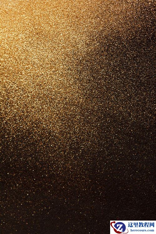 Photoshop制作金沙溶解特效的艺术字教程