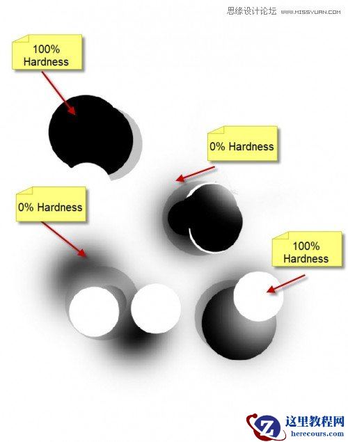 Photoshop制作黑白风格的抽象艺术字教程