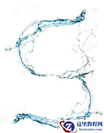 Photoshop设计迷人的液体字效果