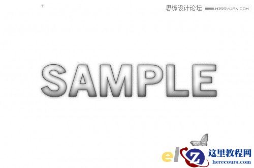 Photoshop制作喷溅颓废效果的艺术字