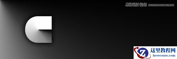 Photoshop制作明暗度衬托的立体字教程