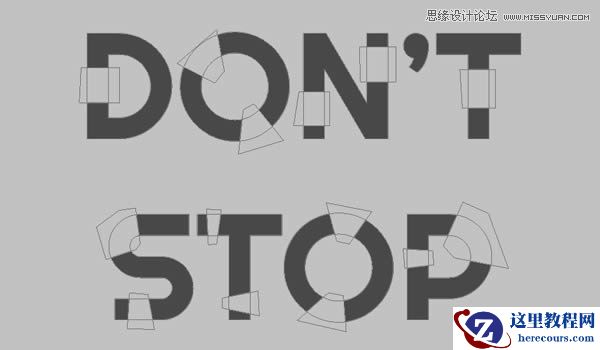 Photoshop制作红色大气的立体字教程