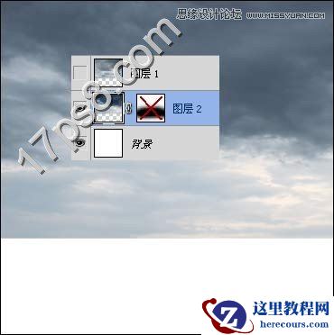 Photoshop合成海边幽灵住的石屋场景