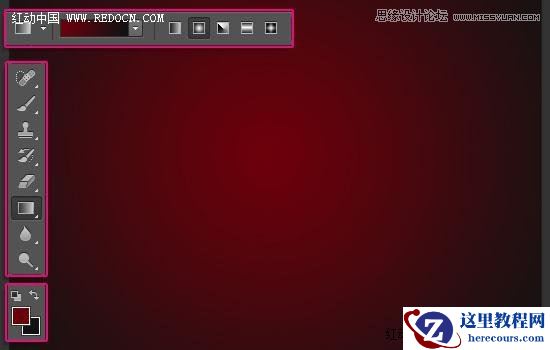 Photoshop制作大气的圣诞节艺术字教程