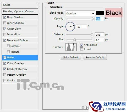 Photoshop制作发着蓝光的金属立体字