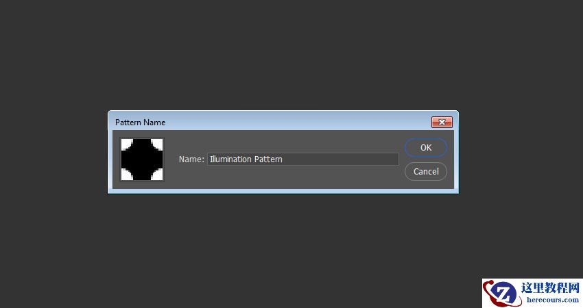 Photoshop制作3D立体风格的矩阵LED字体